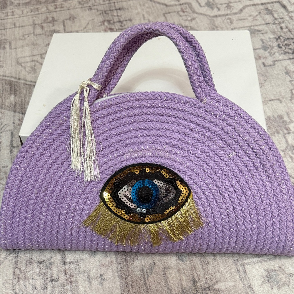 Hand made Handbag with Eye Design